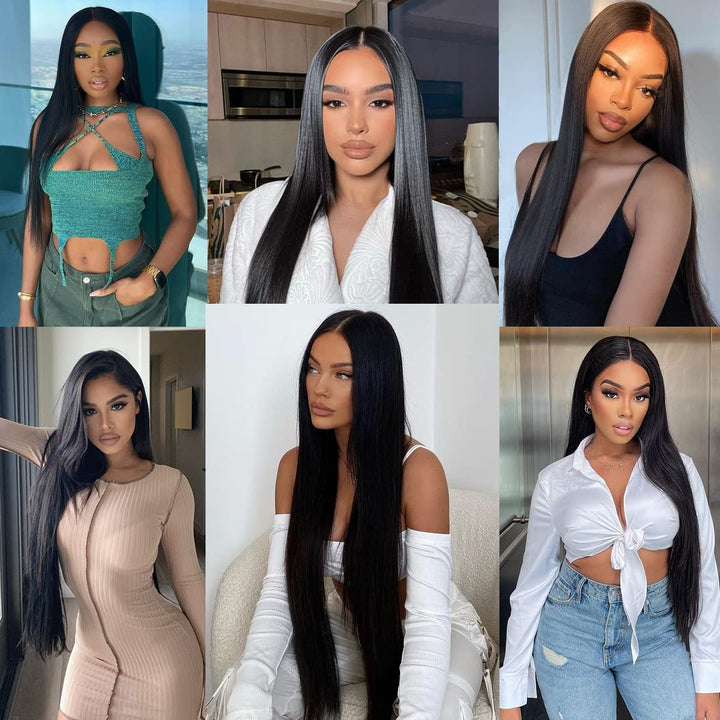 Riverwood Straight Wigs 13x6 Front Pre-Plucked Virgin Human Hair