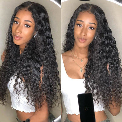 Riverwood Water Wigs 4x4 Lace Closure 150% Density Pre-Plucked Virgin Human Hair Wig