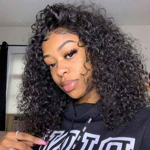 Riverwood Water Wave 5X5 Lace Closure Glueless Wigs Virgin Human Hair